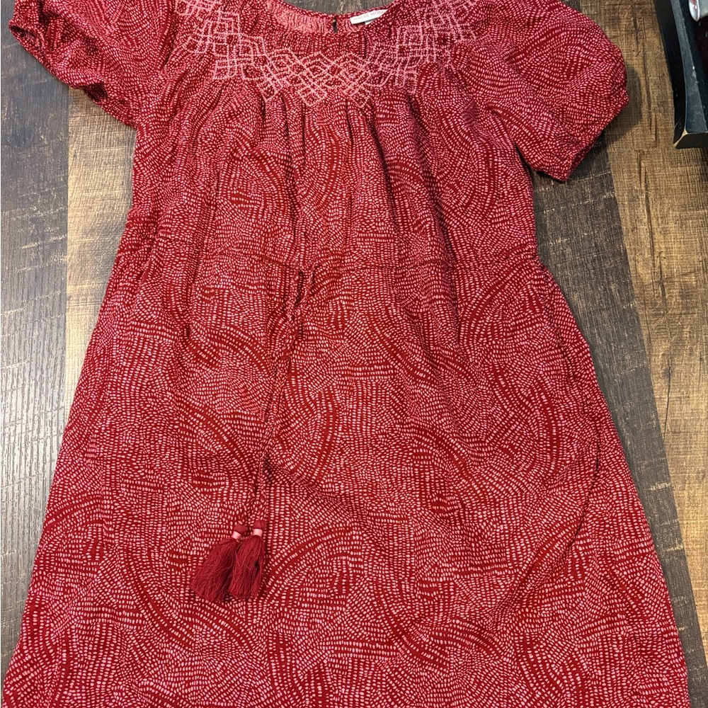 Boho Red Women's dress
